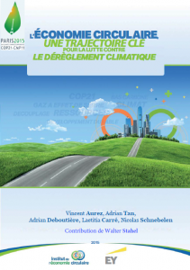 étude INEC économie circulaire changement climatique