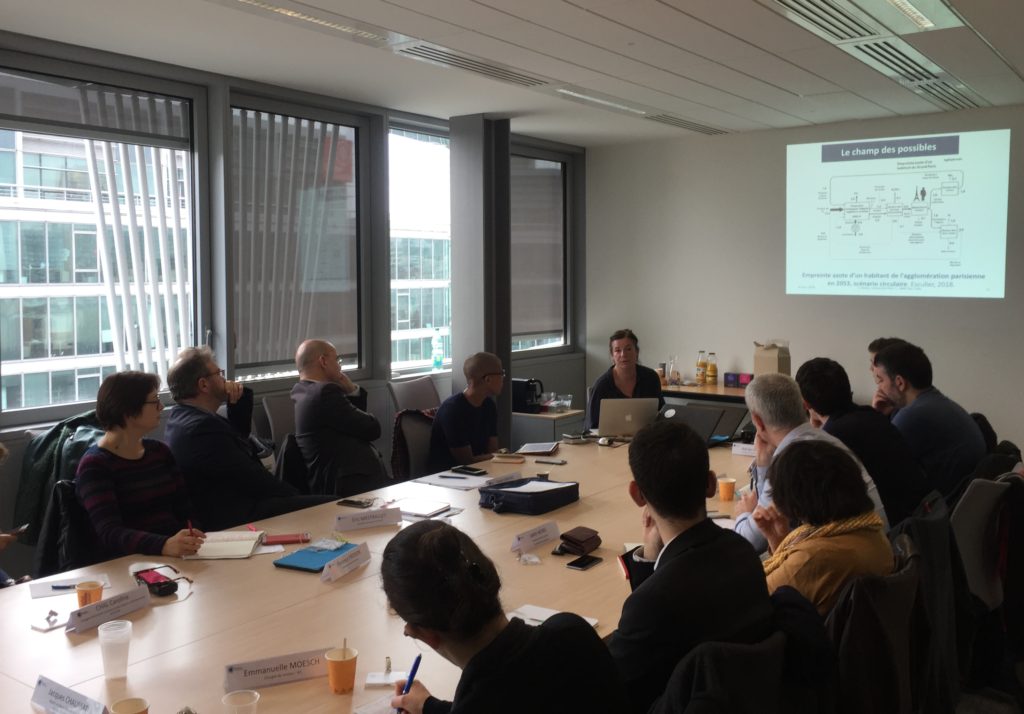 Sabine Barles GT économie circulaire Métropole Grand Paris - Institut économie circulaire