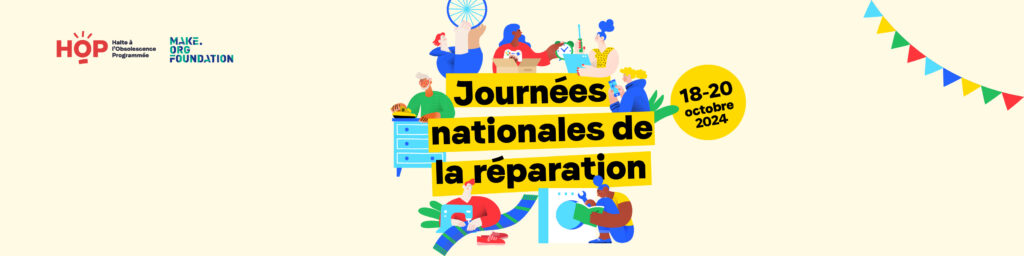affiche Journées Nationales de la Réparation